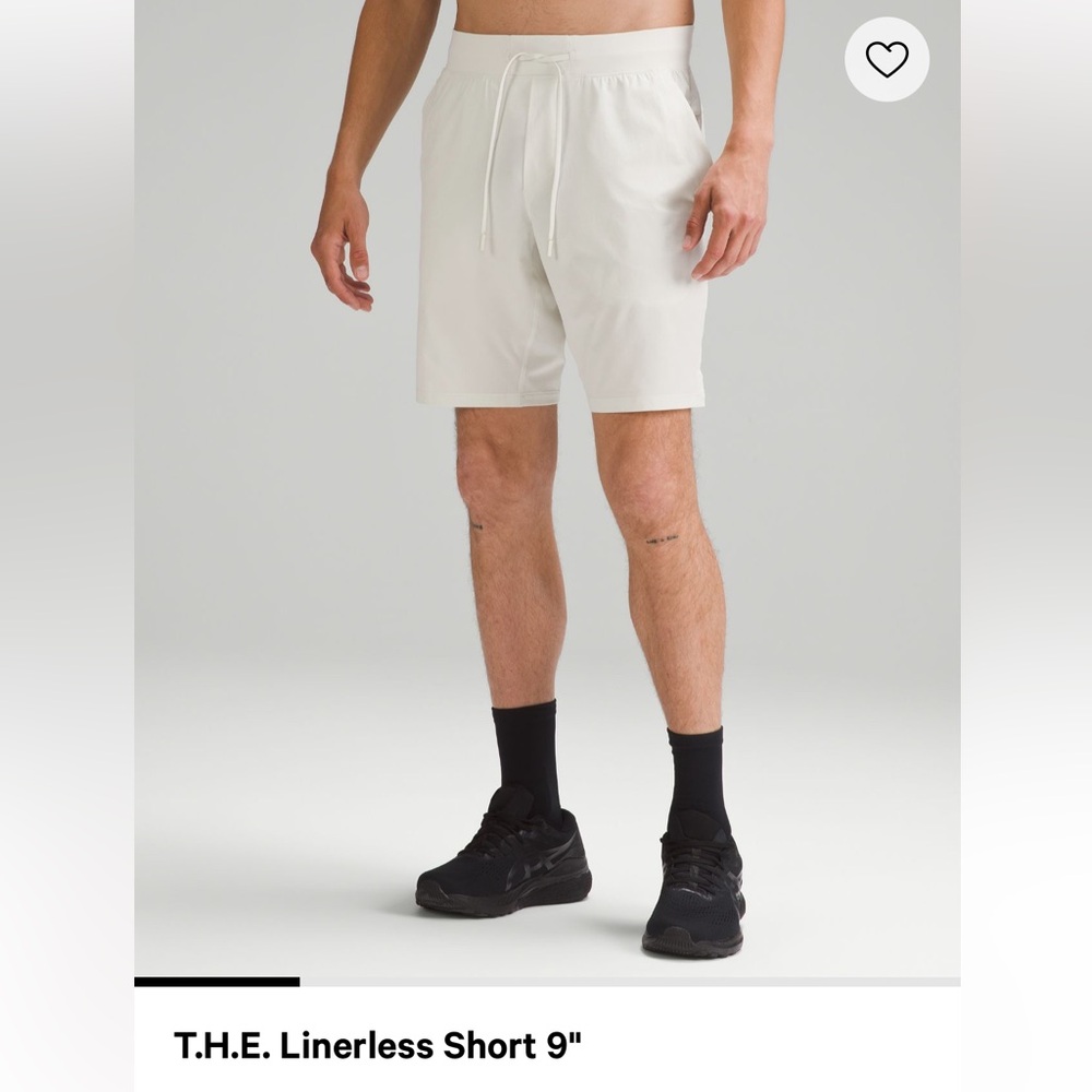 T.H.E. Linerless short men’s size XXL in bone 9 inch length